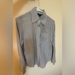 Worth New York long sleeve shirts blue/white